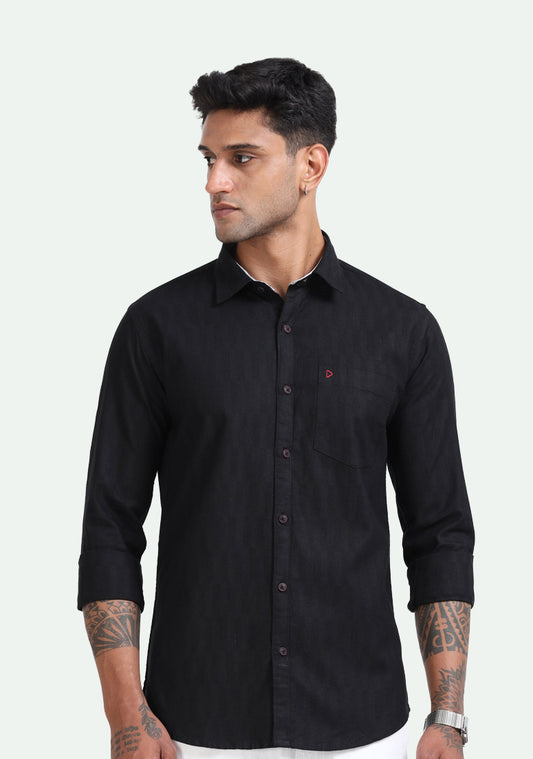Black Structure Shirts