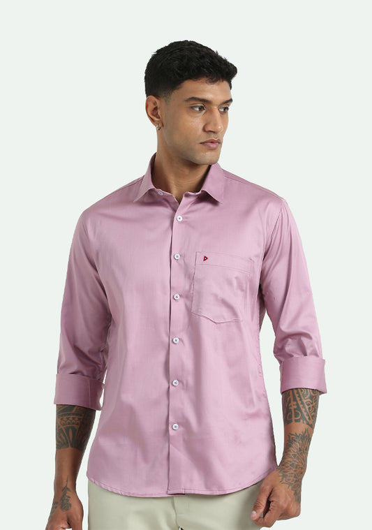 Light Purple Solid Shirts