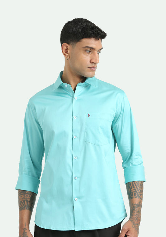 Teal Solid Shirts