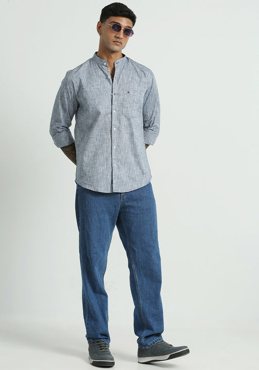 Heather Grey Slup Plain Shirt